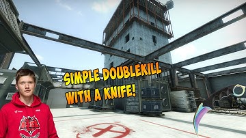 Simple doublekill with a knife!