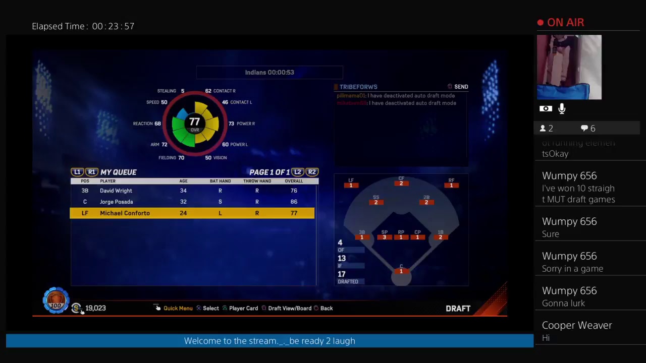 pilimama01's Live MLB17 DRAFT