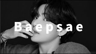 Bts - Baepsae/Silver spoon  slowed  reverb (english lyrics) Requested