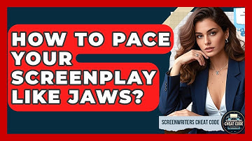 How To Pace Your Screenplay Like Jaws? - Screenwriter