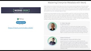 Knowledge graphs | Mastering Enterprise Metadata with Neo4j
