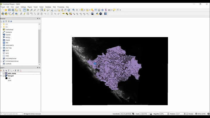 How to download SRTM DEM Directly from the QGIS canvas Tutorial