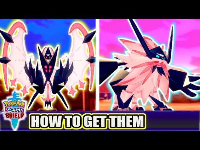 Pokemon Sword and Shield Dawn Wings Dusk Mane Necrozma 6IV