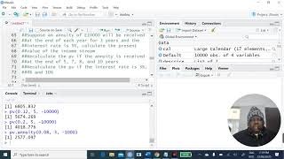 Investment analysis using R