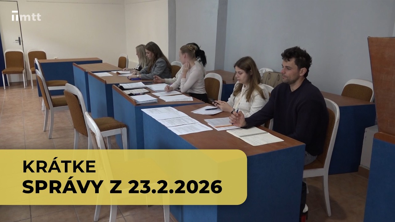 Krátke správy z 23.2.2026