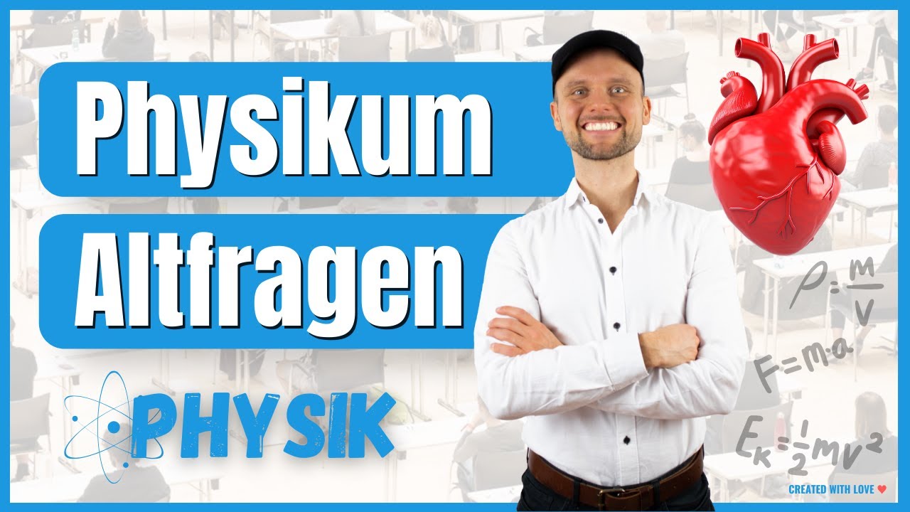 Diese Physik-Aufgaben kommen fast jedes Jahr dran | Physikum M1 IMPP