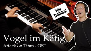 Classical Pianist Reviews Animenz's Vogel im Kafig from Attack on Titan