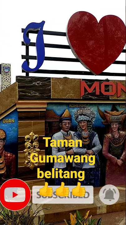 indah taman Gumawang belitang #shorts
