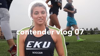 Train Like a D1 Soccer Girl, Put Us in Our Place | contender vlog 07