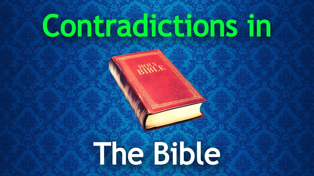 BrRaziqVed: Contradictions In The Bible - YouTube