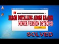 Error saat instal Adobe Acrobat Reader (Newer Version already installed) - Solved 100%