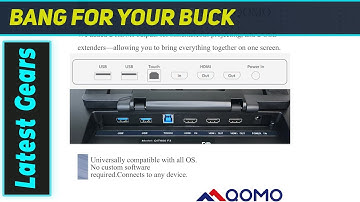 QOMO QIT 600F3: The Amazing Interactive Podium Display!