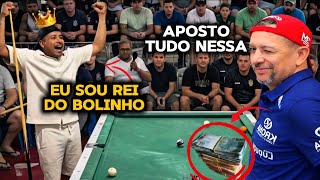 BAIANINHO DE MAUA APOSTOU TUDO CONTRA O MAYCON TEXEIRA FREITAS!!😱🔥 #sinuca 