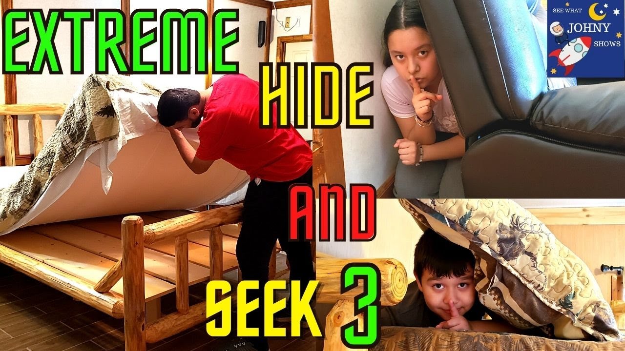 Extreme Hide And Seek 3 At A Scary Cabin In the Woods - YouTube