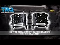 How to Replace Front Bumper Brackets 2011-2018 Ram 1500