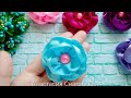 Цветок из ленты 2,5 см быстро и просто/ DIY Flower made of 2.5 cm ribbon fast and easy