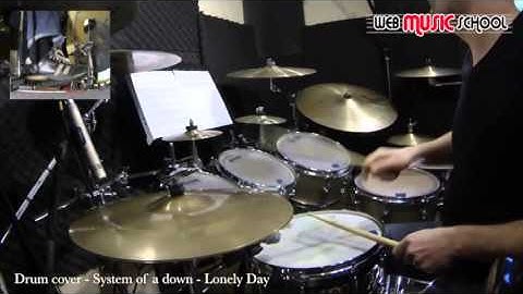 🥁 System Of A Down Lonely Day DRUM COVER | Drum Sheet Music Lonely Day | Lonely Day Drums