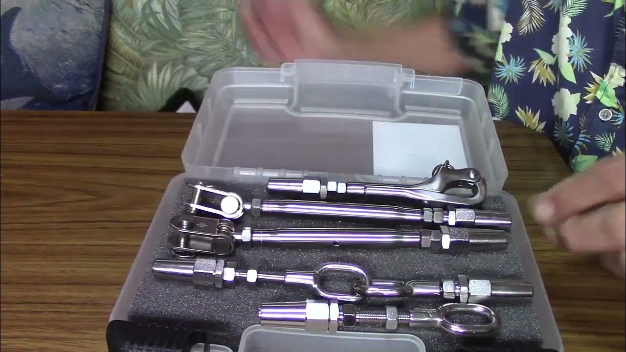 How to install lifelines on a sailboat, what's in the box?! YouTube