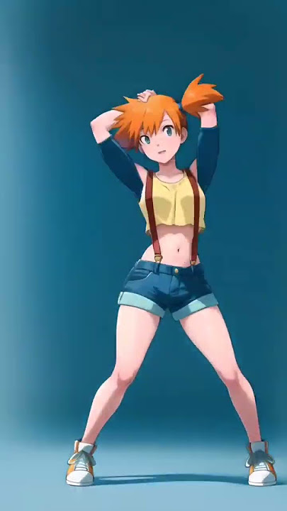 Misty dancing Pokemon