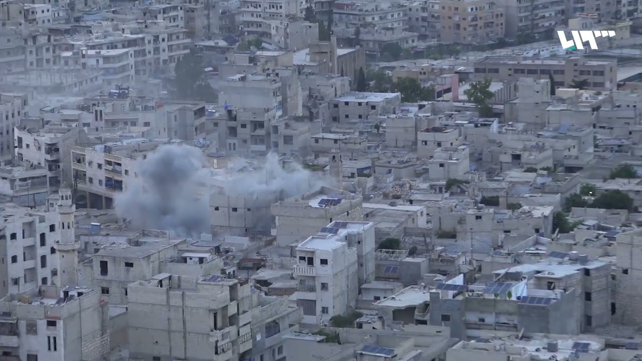 مراسلنا يرصد اللحظات الأولى للقصف الصاروخي على منازل المدنيين في مدينة أريحا