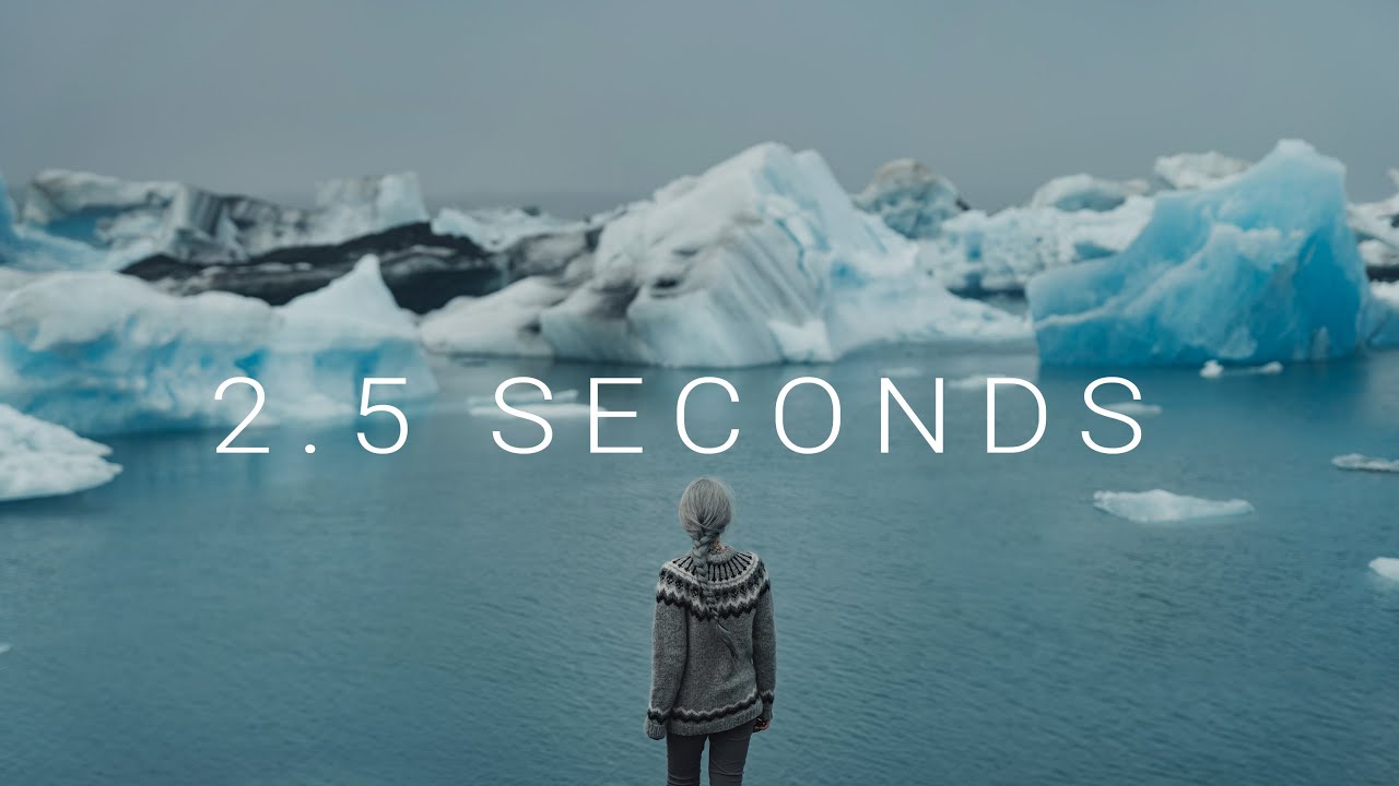 "2.5 seconds". Climate change awareness project