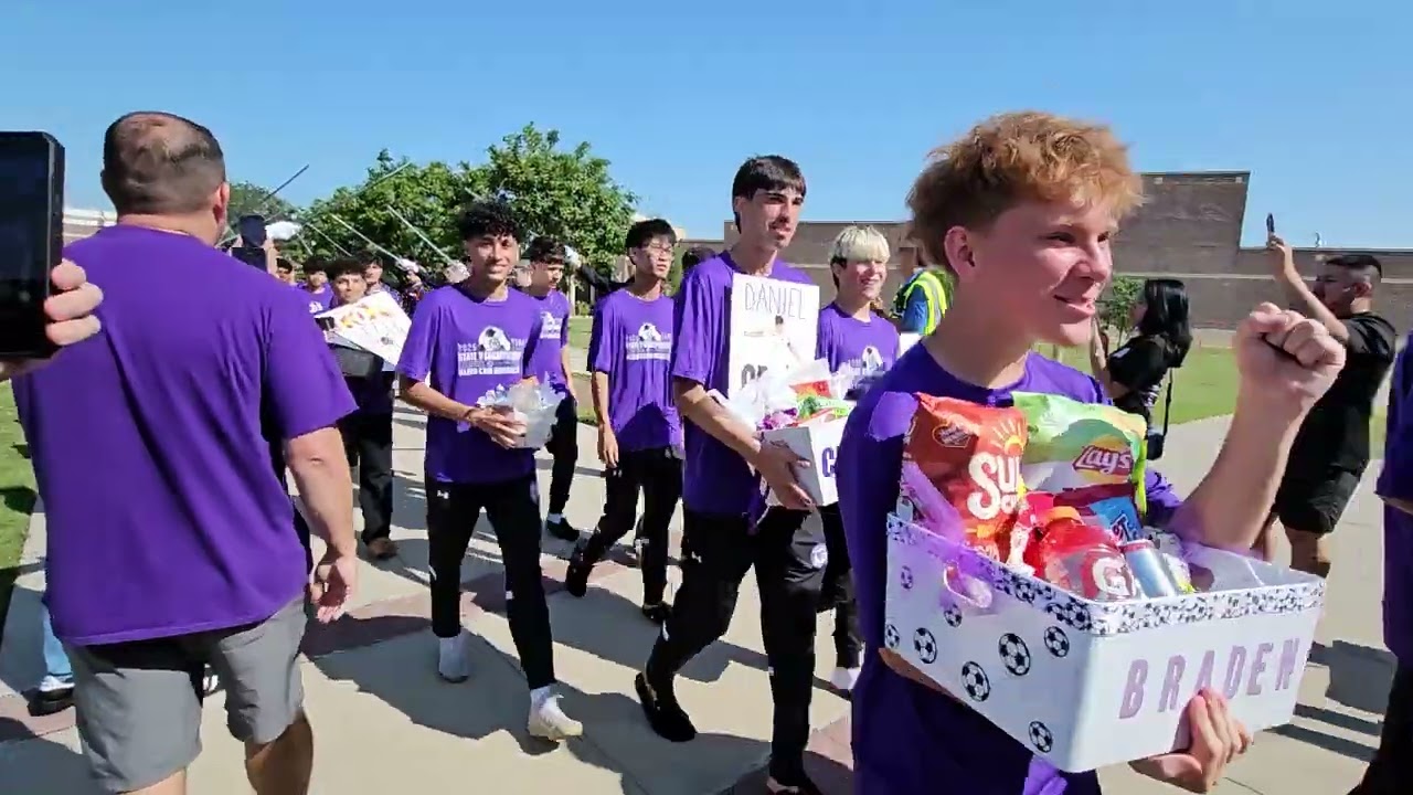 Klein Cain playoff send off/ pep rally rd 6 part 3