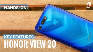 Honor View 20 key features and unboxing