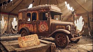 From Haunted Circus Relic to Masterpiece: 1920s Popcorn Truck Restoration