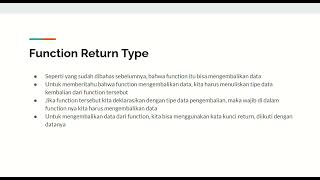 belajar kotlin dasar 24) function return type