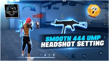 @smoothsneaky6998 UMP Only Red Number Headshot Setting || Raw Accel New Headshot Setting