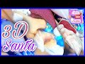 🎅SANTA en 3D con ACRILICO 💅🏻Colaboración 🎅🥰