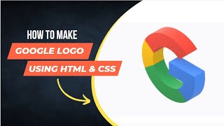 1 - How To Make Google Logo With Just Html And Css