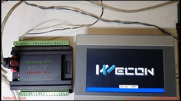 Hướng dẫn kết nối HMI Wecon với PLC VX2N cổng RS 232
