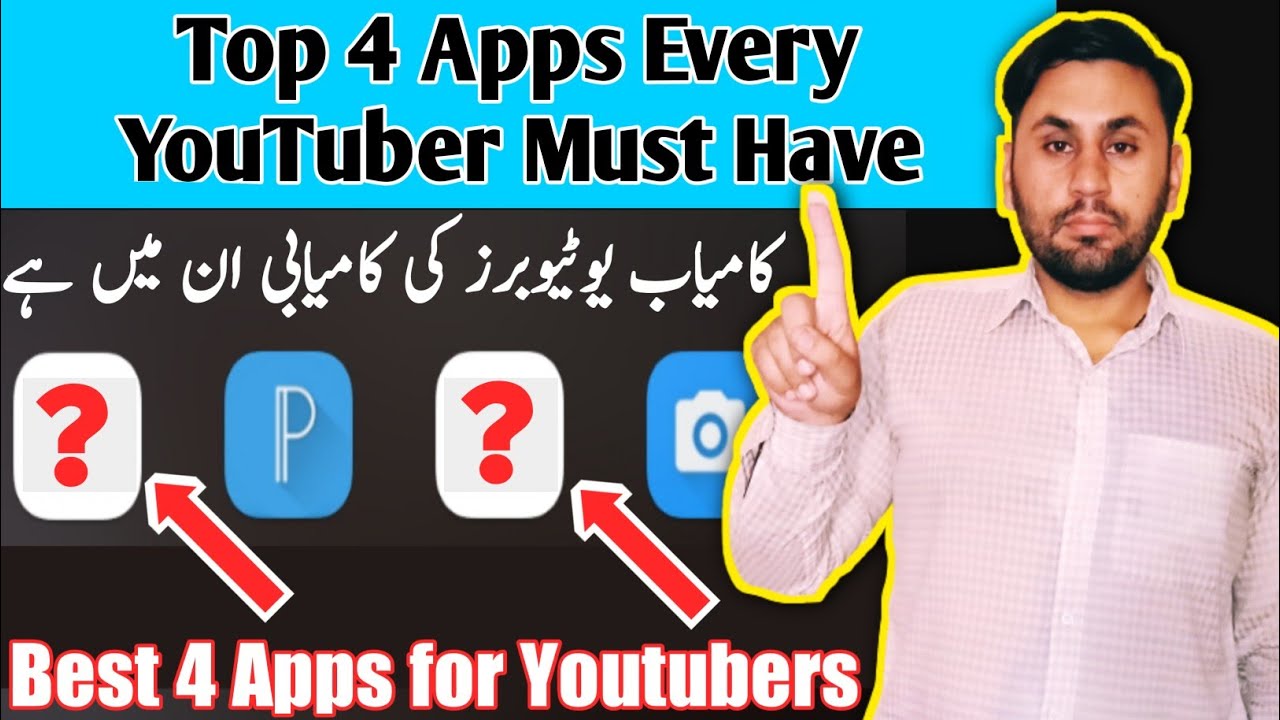 4 Apps Every YouTuber Must Have Best Apps for Youtubers Best apps