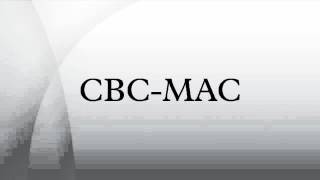 CBC-MAC