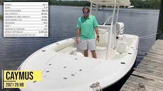 On The Water - Review of the 2021 Caymas 26HB - A Memory Making Powerhouse with a Phenomenal Ride.