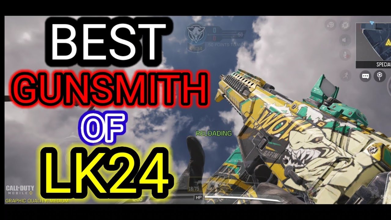 BEST LK24 GUNSMITH LOADOUT/ CLASS SETUP FAST ADS + NO RECOIL! COD