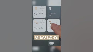 Animations on my tablet dashboard (they change everything!) #ui #homeassistant #smarthome