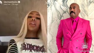 Shannade Clermont Respond To Backlash Online After She Calls Steve Harvey Daddy "I Like Married Men"