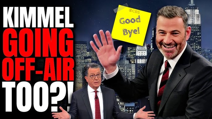 Jimmy Kimmel Going OFF-AIR Too?! ABC May Just RETIRE their Late Night Host  Like CBS Did to Colbert! - YouTube