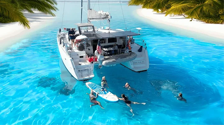 The MOST Beautiful ISLANDS We've Ever Sailed- EPIC Family REUNION Sailing FRENCH POLYNESIA (68)