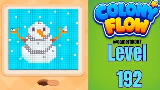 Colony Flow Level 192 Walkthrough Solution 