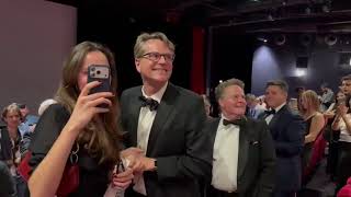 Barnaby Thompson Gets Applause After "Maverick: The Epic Adventures of David Lean" Premiere