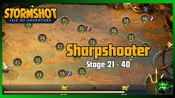 Stormshot Isle of Adventure Sharpshooter Stage 21 to 40 Now on Epic Games (Guide)