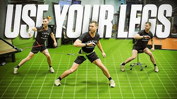 How To "Use Your Legs" To Throw Harder