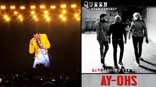 Queen + Adam Lambert - Ay Ohs (Fire Fight Australia, Sydney, Australia, 2020) Live Around The World