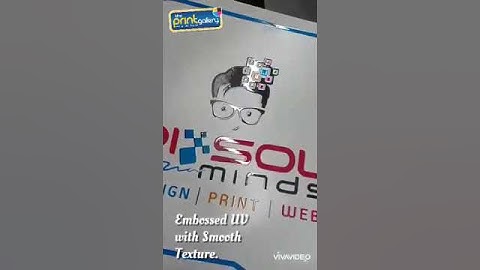 Emboss Spot UV premium work