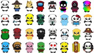 FIND the PANDAS *How To Get ALL 150 Pandas and Badges* Roblox