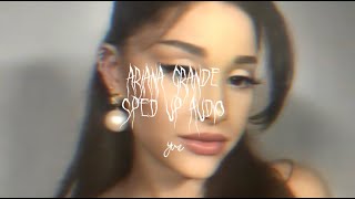 ARIANA GRANDE SONGS SPED UP screenshot 5