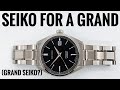 Almost a Grand Seiko! The Titanium Presage SARX057 Baby Grand Seiko